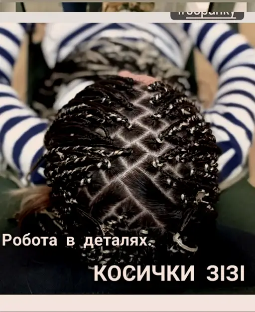 Tvorba dredů při praktické výuce na kurzu